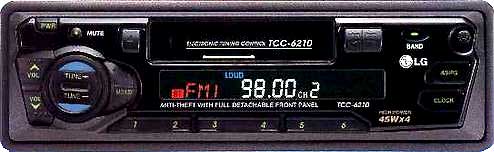 Автомобильный кассетный ресивер LG TCC-6210