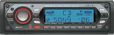 CD-MP3-WMA-ресивер Sony CDX-GT450
