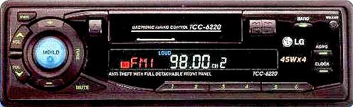 Автомобильный кассетный ресивер LG TCC-6220