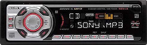 CD-MP3-ресивер Sony CDX-F5500X