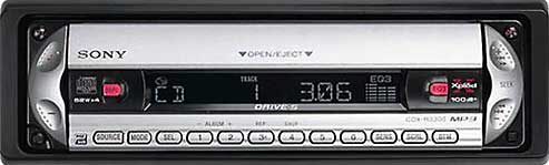 CD-MP3-ресивер Sony CDX-R3300